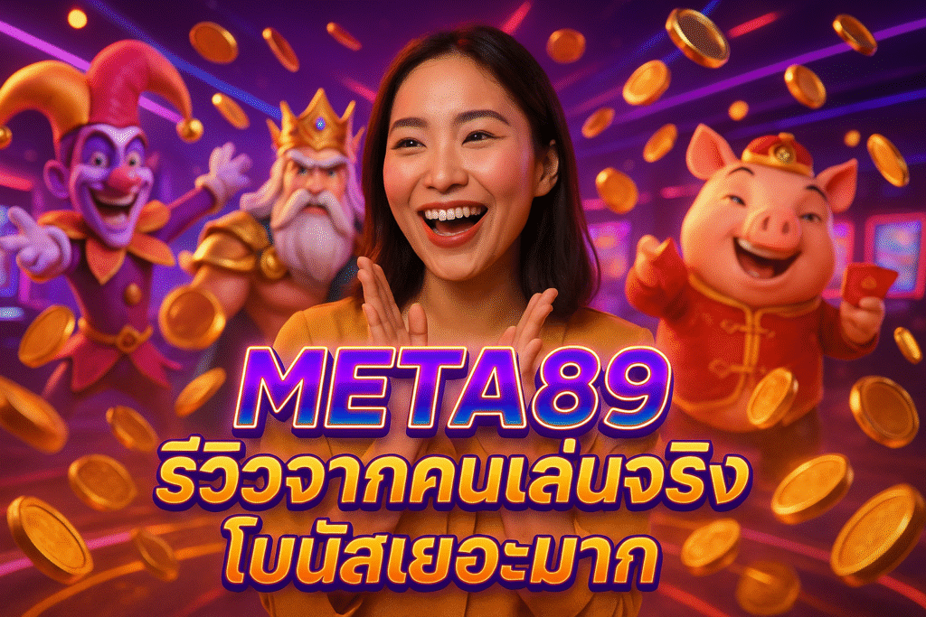 META89 รีวิวจากคนเล่นจริง โบนัสเยอะมาก